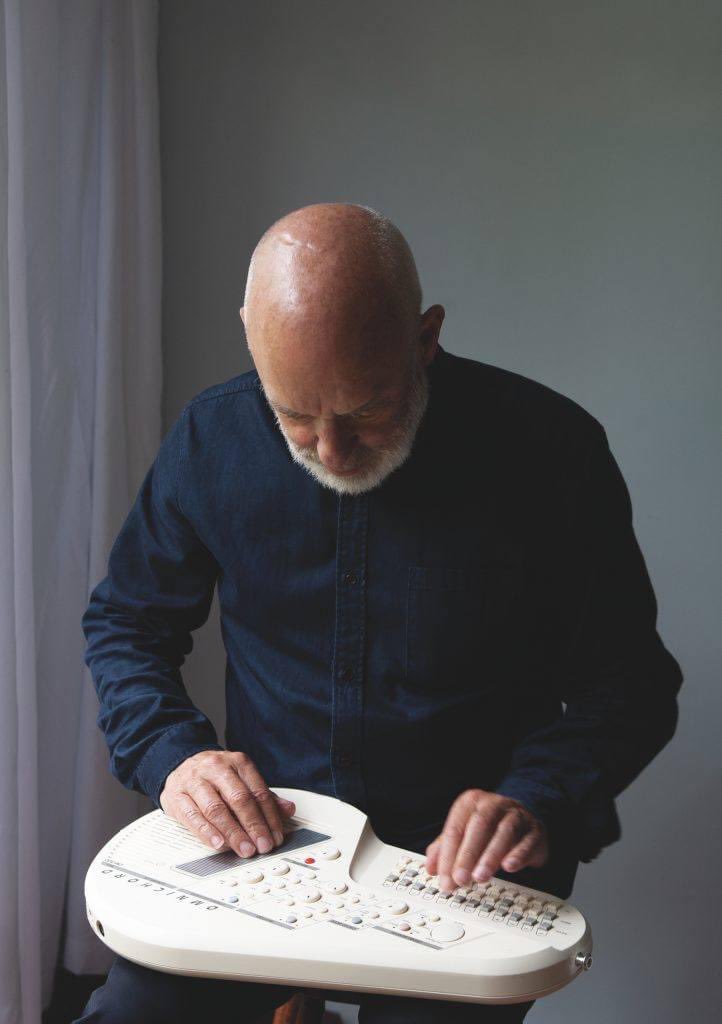 dark_shark's tweet photo. Brian Eno, 2020 by Cecily Eno https://t.co/Cm8yyOSxok