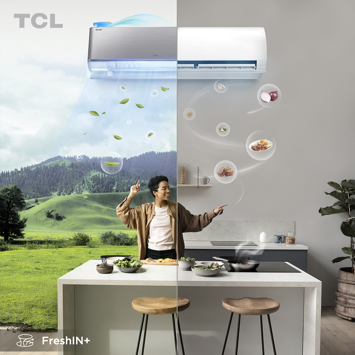 TCL_Global's tweet photo. How much does breathing fresh air affect your mind? Give your brain cells some fresh oxygen with #FreshIN_AC.
#TCLInspireGreatness
#UnlimitedFresh https://t.co/N9HTu6BEZN
