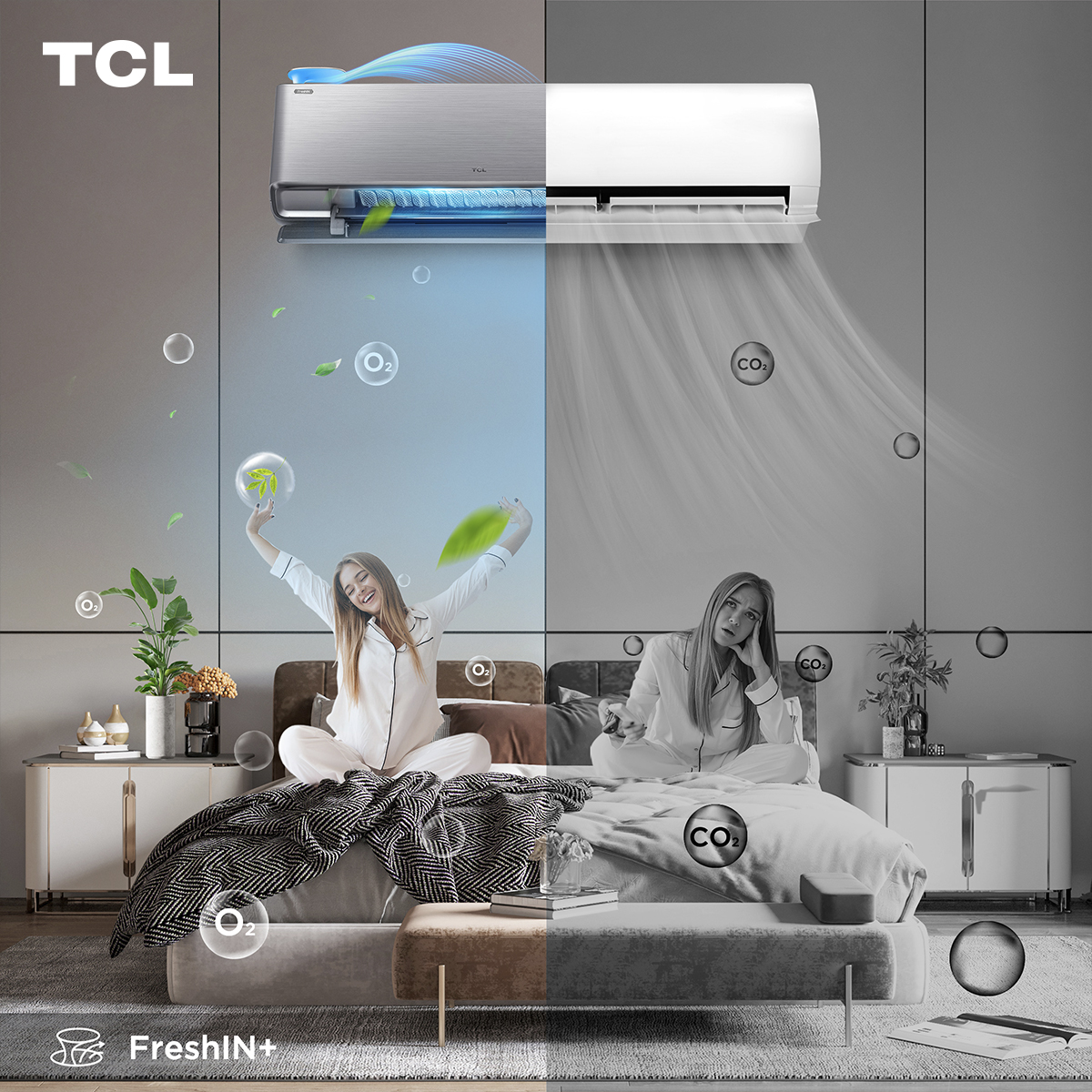 TCL_Global's tweet photo. How much does breathing fresh air affect your mind? Give your brain cells some fresh oxygen with #FreshIN_AC.
#TCLInspireGreatness
#UnlimitedFresh https://t.co/N9HTu6BEZN