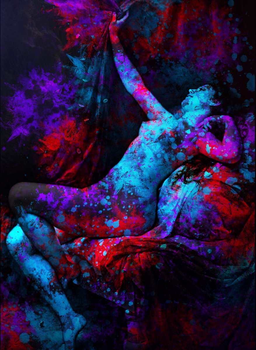 "Fortunate" 1/1
Original painting: Danae, Alexandre-Jacques Chantron- 1891
—30% of all sales go to breast cancer charities— 
#nfts #nft #nftart #nftcommunity #nftcollector #nftartist #rarenft #breastcancer #charity