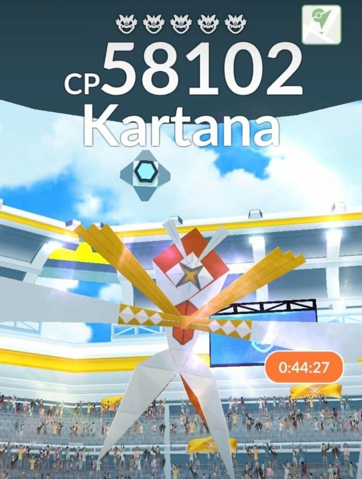 GlobalRaidsGo's tweet photo. Join discord group for Kartana raid invites: https://t.co/eDZp1c15EO

#PokemonGORaids #CelesteelaRaid #KartanaRaid #Celesteela #Kartana https://t.co/PJAXmPxBfE