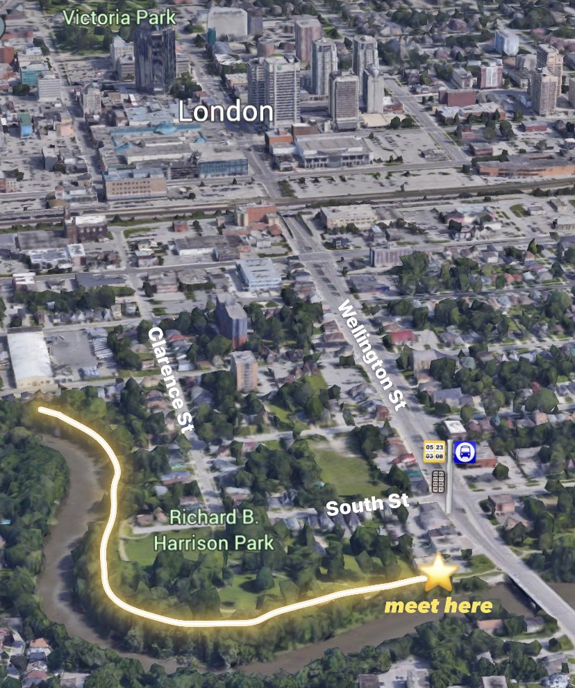Hey #ldnont, you’re invited to join us at our next river cleanup scheduled for this Saturday September 17 from 9:30 to 11:30 am at Richard B. Harrison Park off Wellington St. Directions: maps.app.goo.gl/Bp2ZFDYP9rPfPw… Hope to see you there!