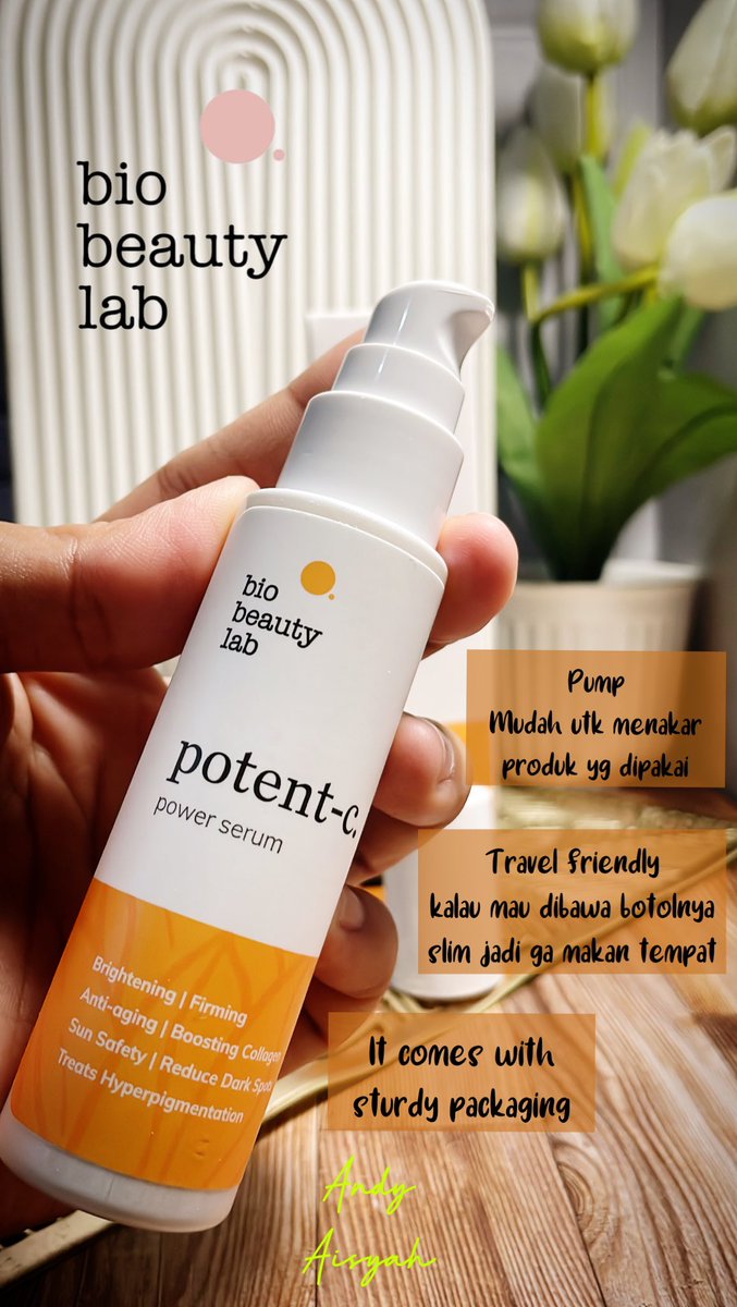 AndiAischaa's tweet photo. For the last, yg bikin Vit C banyak drama nya tuh Brand berlomba2 buat packaging yg safe utk productnya yg fragile.

Potent - C comes with sturdy glass bottle with solid color. Dah pasti kejamin isinya dan bye bye oxidize 🫶🏼
No need to worry at all. https://t.co/dNJFVB35LX