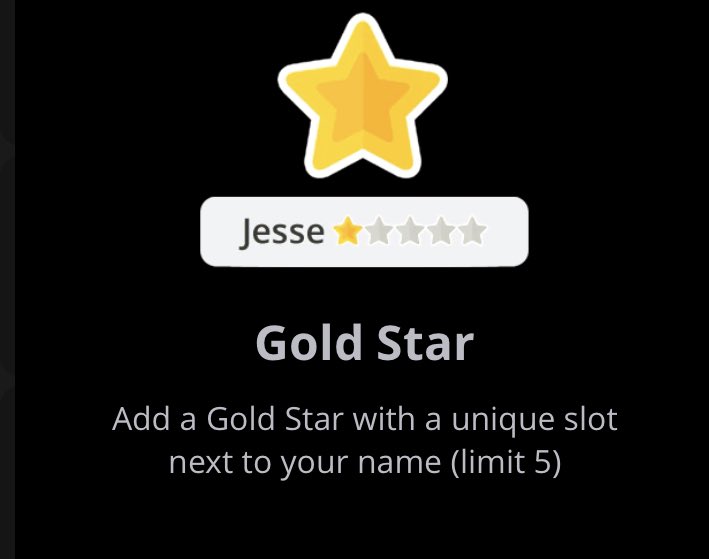 สอบผ่านทุกวิชาแจกดาว1ดวง
(เปลี่ยนเป็นอย่างอื่น10,000c หรือ แลกเป็นเงินได้180)
ถ้าไม่ผ่านไม่เกิน3วิชาแจก5,000c
ถ้าไม่ผ่านเกิน3วิชาแจก2,500c
รี+ฟอล สุ่มตอนรู้ผล #ปาทู