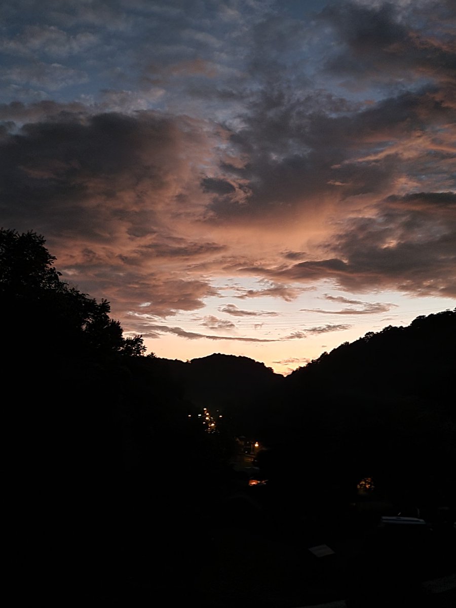 The changing views from my front porch.