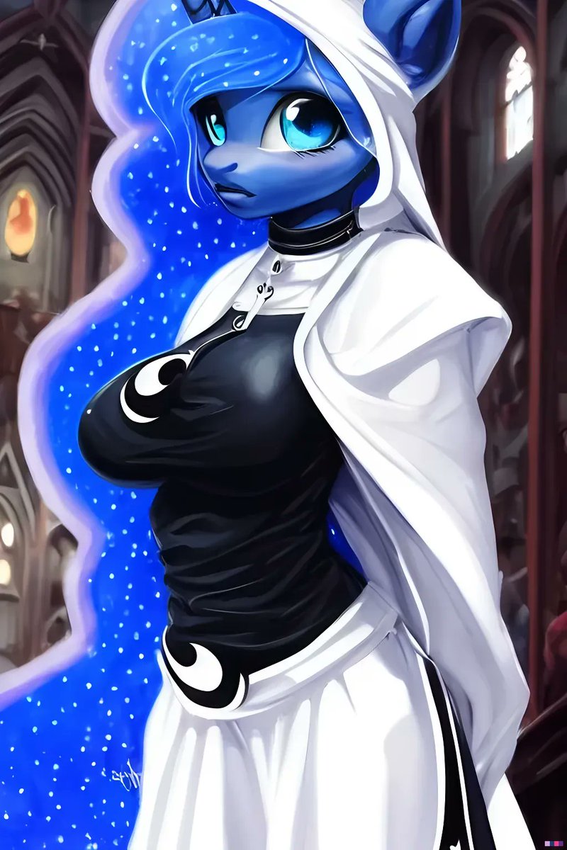 AstraliteHeart's tweet photo. #stablediffusion #PrincessLuna #AIart https://t.co/e1GSIdCr8c