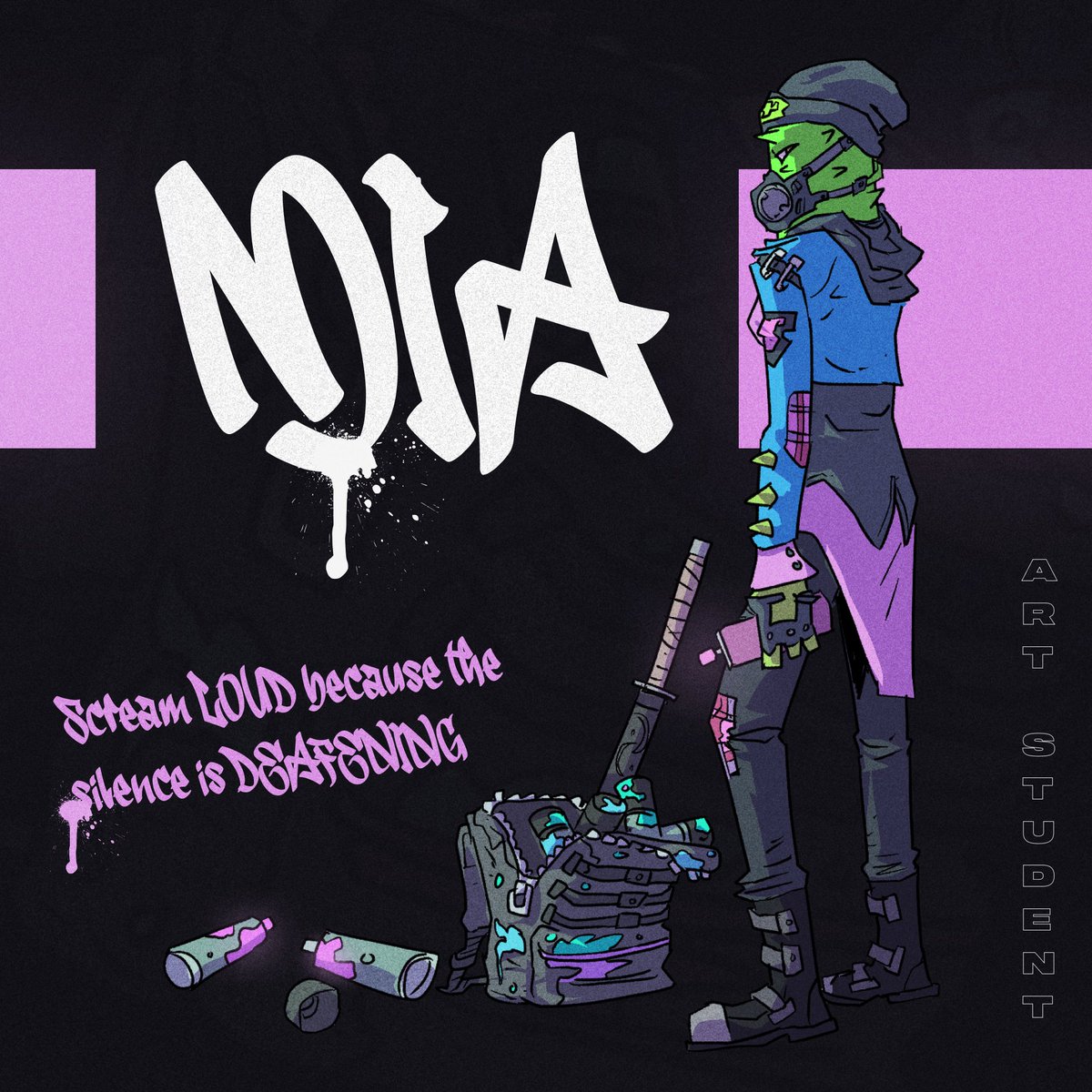 Meet Mia, she broke out of the Sprouts Academy last month and has been tagging her markings all over New Cac City's Casino ever since. 🤑

Ready for your academy scholarship? Like, retweet and tag to be considered! 🌱