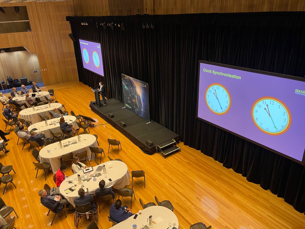 SmartSatCRC's tweet photo. Our first round of Technical Sessions are well underway, showcasing a range of projects in Advanced Systems and Sensors and Earth Observation Analysis. 📡

#SSCRC22 #Conference #ScienceJournalism #AuSpace #SpaceIndustry #Event #Space #EarthObservation #Systems #Sensors https://t.co/54213CX5Eb