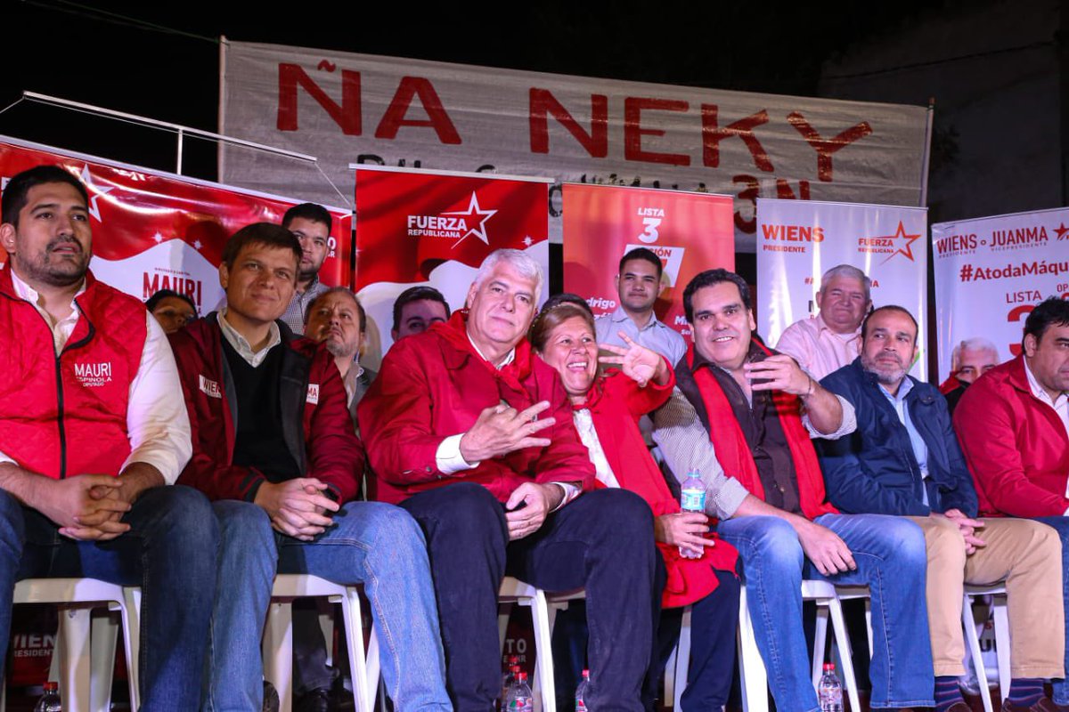 #Capital ¡Gracias! A la dirigencia de la Seccional 41 <a href="/EspinolaEspnol1/">Mauricio Espínola</a> que hoy nos recibió con el fervor del verdadero coloradismo. <a href="/BrunettiJuanMa/">JuanMa Brunetti</a> 

#FuerzaRepublicana 🚩
#AtodaMáquina