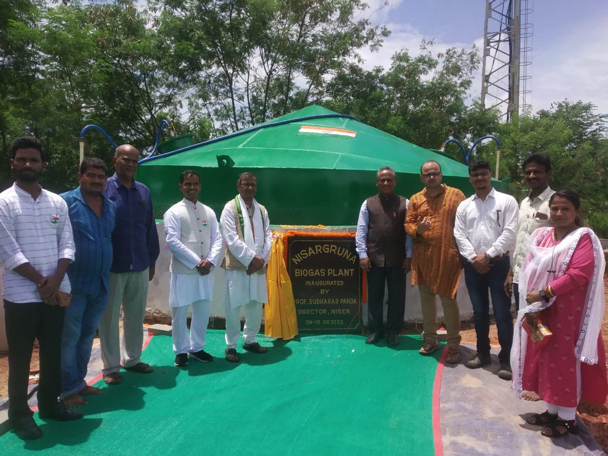 altersiva's tweet photo. Biogas plant inauguration https://t.co/whb68X4CNs