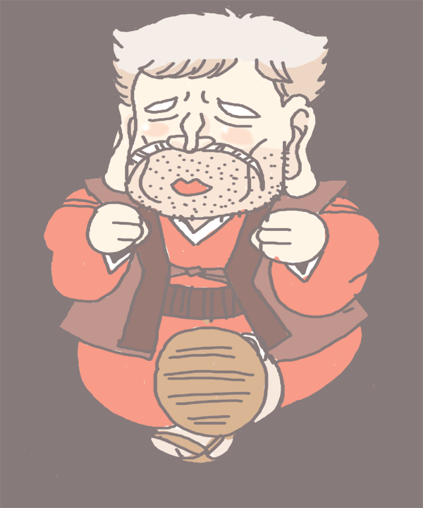 「妖怪始末人トラウマ! 貧乏神 」|おてんば丼のイラスト