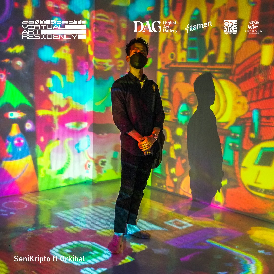 wearefilamen's tweet photo. Selected artist will received an allowance and also a seed funds to mint your work. The exhibited works will also available on NFT platform for audience to purchase it!
Register here: https://t.co/wMIlmMRrXL
#artresidency #digitalart #cryptoart #nft #immersiveprojection https://t.co/2qsawuEVJA