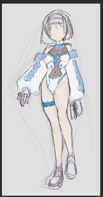 ハイレグが似合う女 