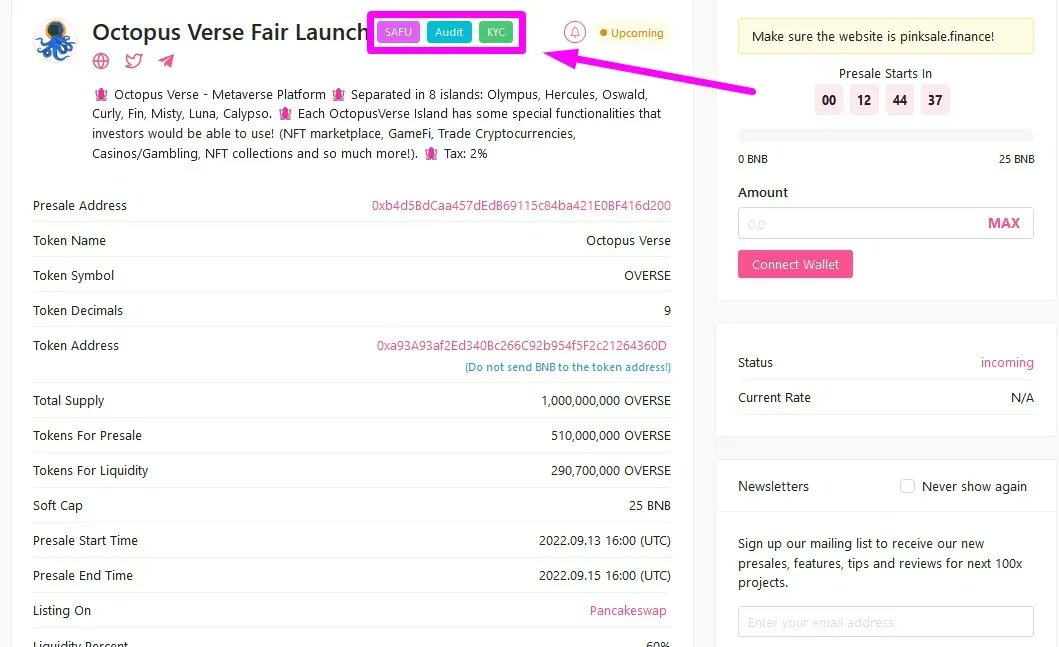 PinkSale (Pink Ecosystem) tweet media