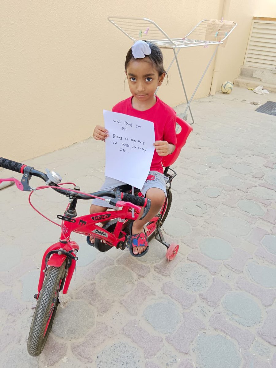 CelineMaryFran1's tweet photo. Gratitude TASK 74: Be kind to you, do something that brings you joy. #StrongSchools #BestSchoolPrize
#T4Edu @AbhilashaTochi
@MMselvaraj5 @ShiningStarSchl
@VikasPota #ADEK @AbhilashaTochi
 @MOEUAEofficial
@ADEK_tweet https://t.co/LCisfpSnWn