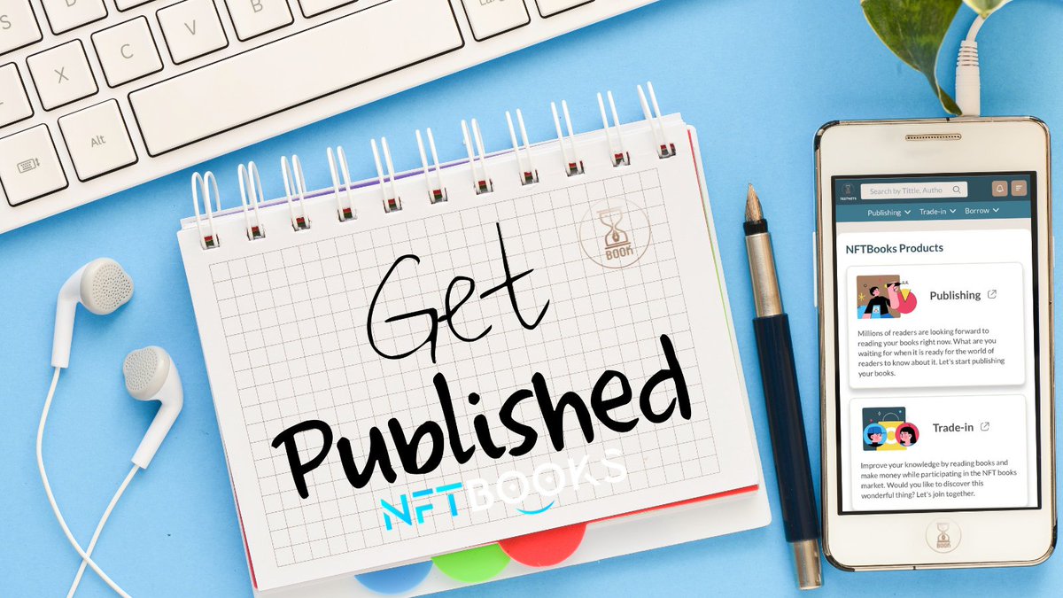 If you think #selfpublishing is going to be complicated and will take a long time to get going, get started with our #NFTBOOKS book self-publishing platform. Just a few simple steps to get your book into the hands of millions of readers.
#Booklovers #PublishEcosystem