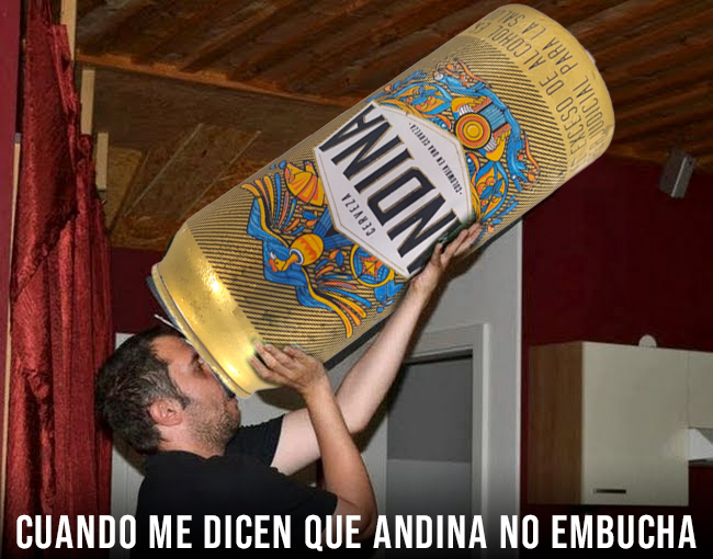 DaryBer79's tweet photo. @JackDeLaConcha Uhyyy con 50 me alcanza para muchas cervezas andinas y ahora que se que no me embuchan me la pego cualquier dia 🍻😎#SaborAAAndina #FelizLunes https://t.co/twbKf3JHZt