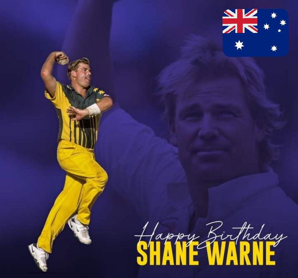 Happy birthday to the late Shane Warne who took leg spin to the level of art.   