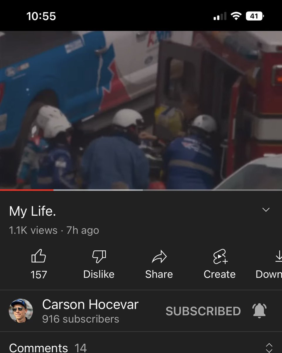 Brown02Carson's tweet photo. @CarsonHocevar Same name bros!
Big Fan!!!! https://t.co/XX7PB9UZsN