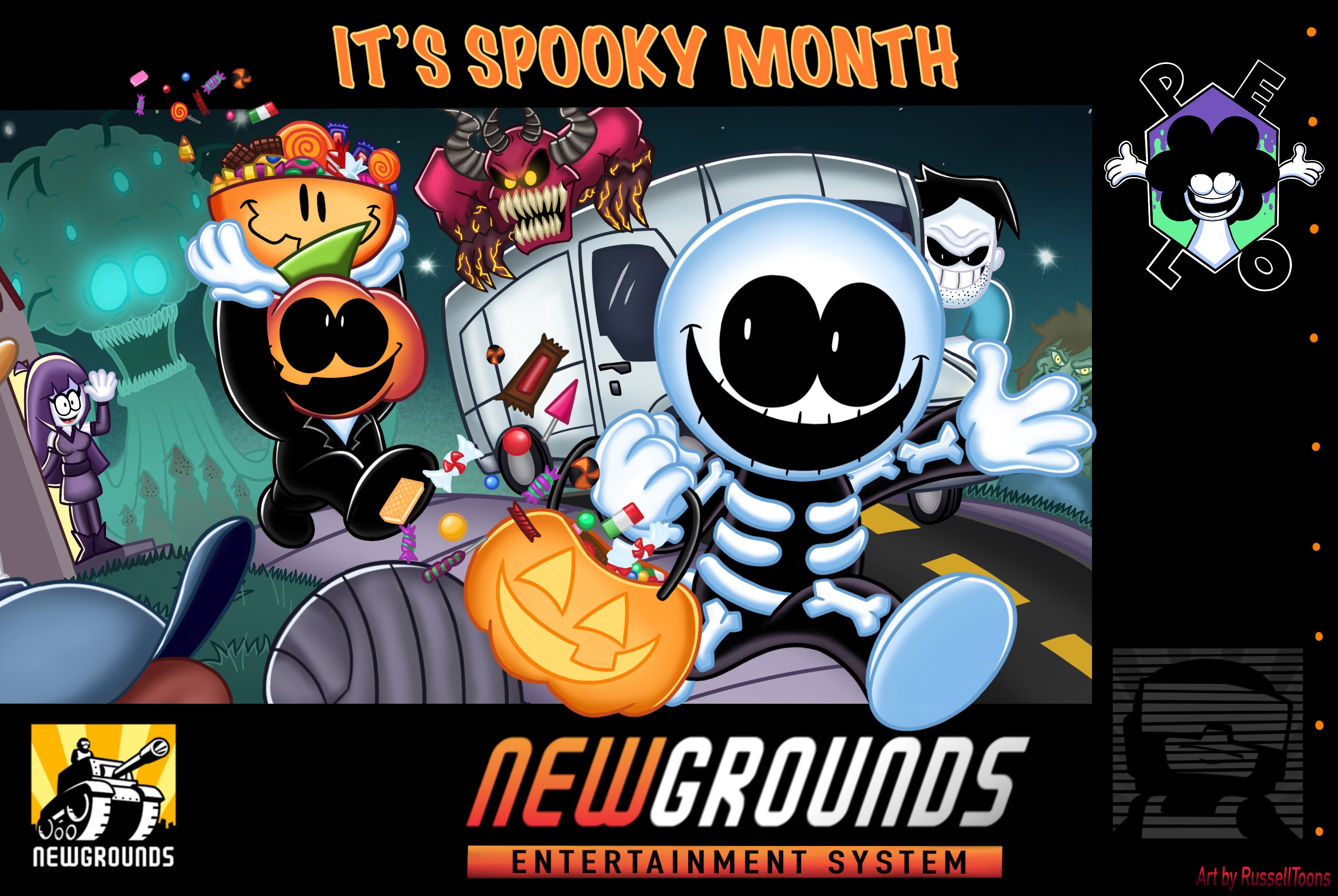 DAY 9 SPOOKY MONTH by Razur-Draws on Newgrounds