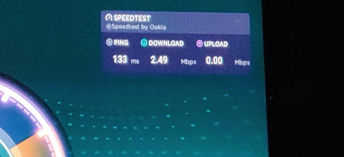 taketheegg's tweet photo. In typical @suddenlink style, the new owner (Optimum} is providing shit service....

This is what I get about half the time for my $65 a month. https://t.co/gL1tVl1y69