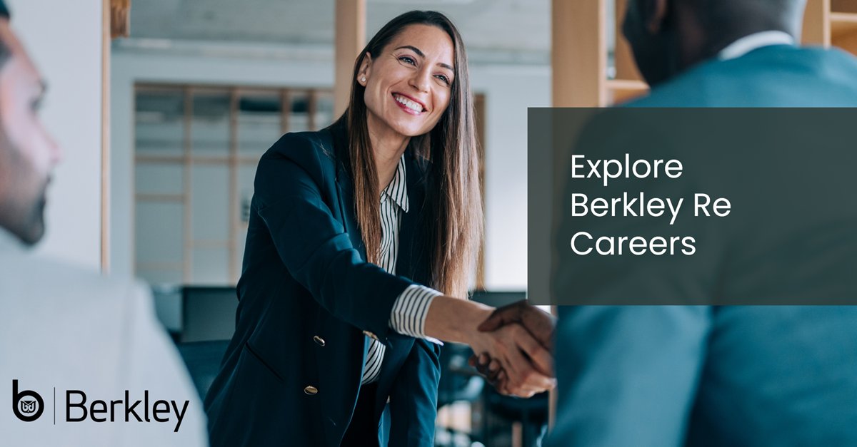 WRBerkleyCorp's tweet photo. With our Berkley Re team attending the Rendez-Vous de Septembre this week, we have reinsurance on our mind. If you’ve been considering a #career in reinsurance, we have a number of opportunities available globally. Take a look: https://t.co/eDdazsOtTl