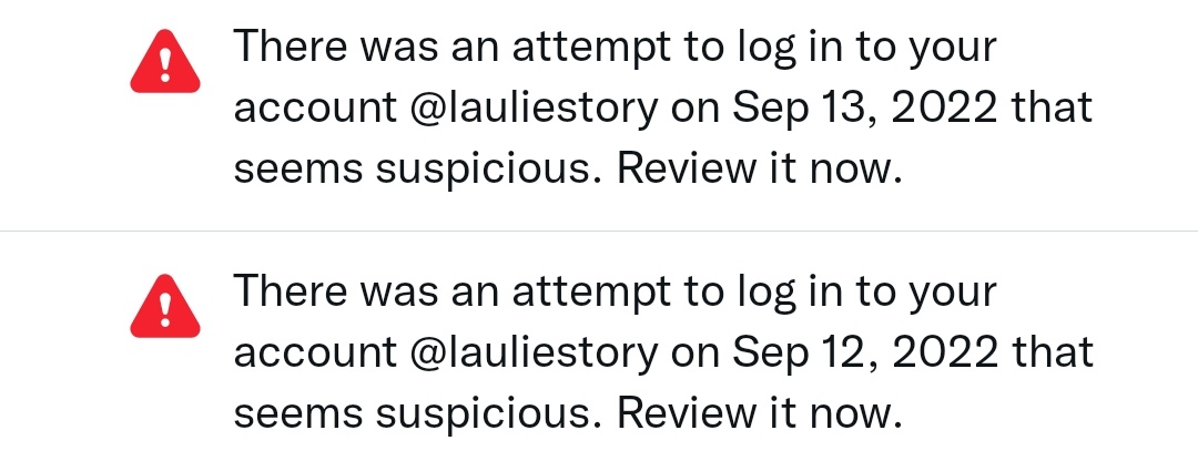 Stop login into my account. 😴😴😴