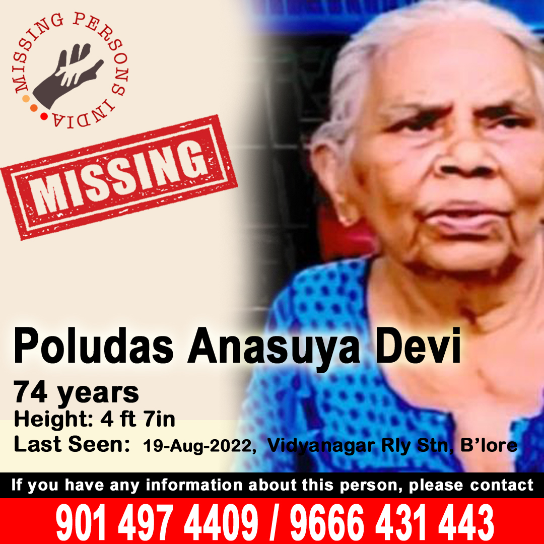 Missing Persons India tweet media