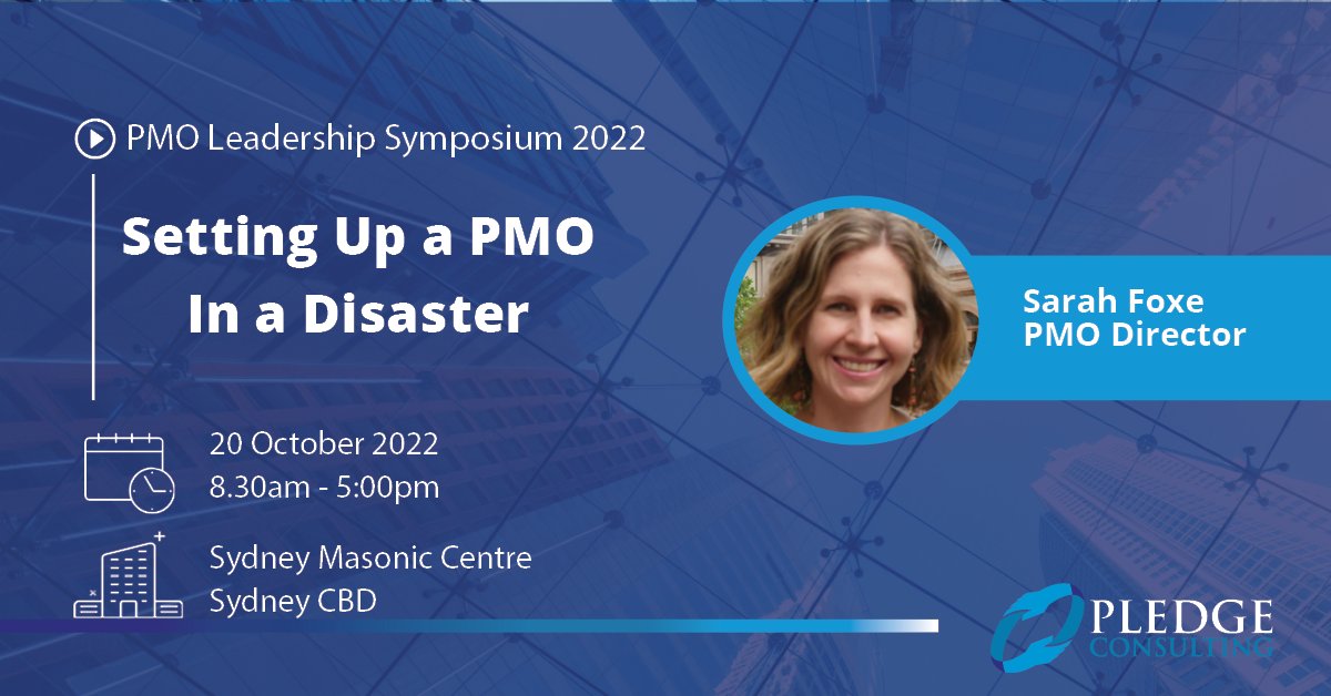 Pledgeconsult's tweet photo. We are proud to announce that we will have Sarah Foxe joining us in October at the PMO Leadership Symposium. Don't miss it!

For the full program and to register, click below!

#projectmanagement #pmo #pmot #pmoleadership

https://t.co/wv8dr0kmsj https://t.co/WbVYCifoAO