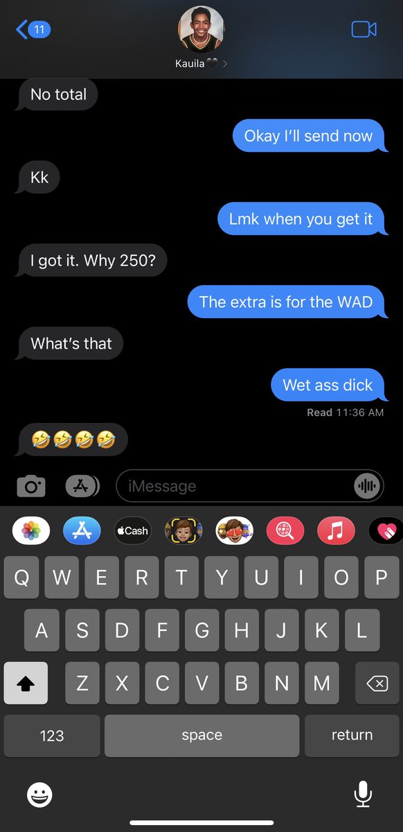 lilinxeeee's tweet photo. Baby daddy convos be like:

(Lol I hate me) https://t.co/hA53dtpv33