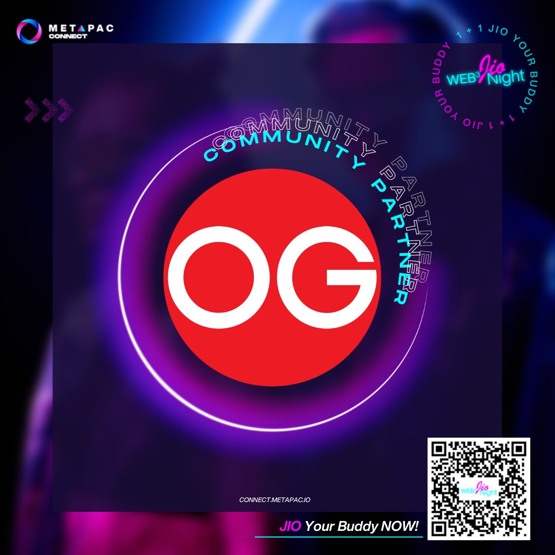 metapacgroup's tweet photo. ๐๐๐๐ ๐๐๐๐ ๐
๐๐ ๐๐๐ ๐๐๐๐๐ ๐๐๐๐๐๐๐ !!
Welcome to JN1409 flight to JIO NIGHT!
A gentle reminder: ONLY bring your e-boarding pass & your BEST FUN VIBES! Canโt wait to see you all GREAT SOULS! ๐
#metapacgroup #jionight #connectsharelearn #cryptoenthusiasts https://t.co/MaftbqN8gY