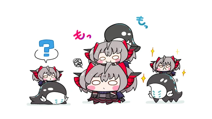 ダブチとクヒツム君#アークナイツ #明日方舟 #Arknights 