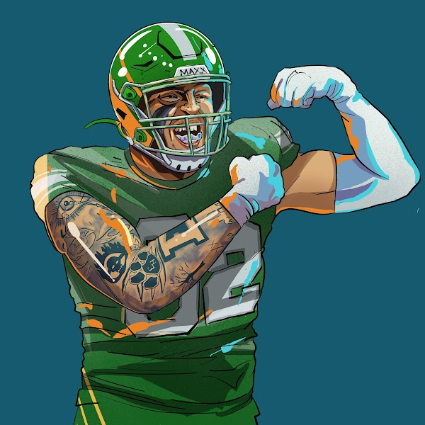 ParrotSocialApp's tweet photo. Winner of the Parrot Social Week 1 #NFL contest won a Maxx Crosby Rookie NFT from @personalcorner  🔥 @CrosbyMaxx @DezBryant @spacebatmcbat https://t.co/wRY0D6S7K6