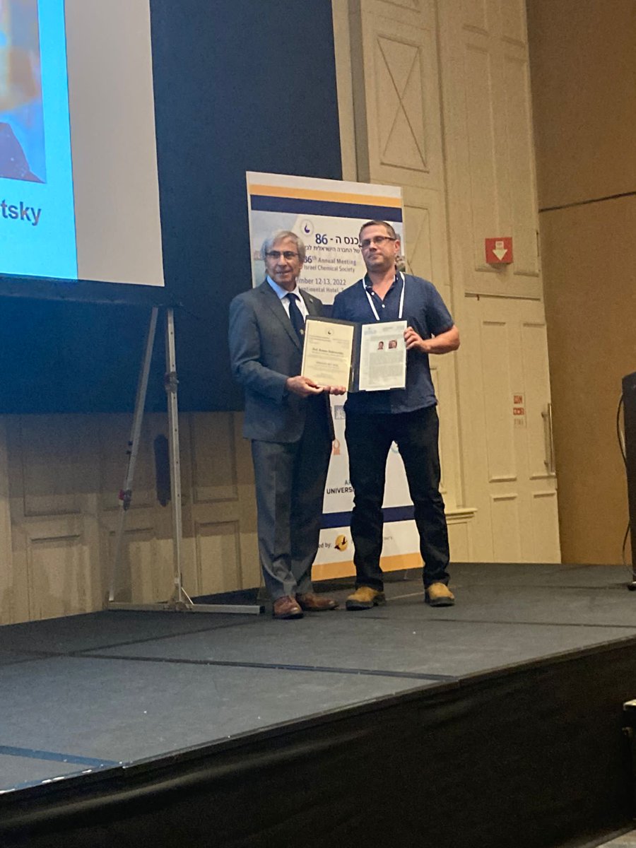 Dobrovetsky Group (@dobrovetskyg) on Twitter photo #ICS Excellent Young Scientist Prize - Thanks to my mentors <a href="/YitzhakApeloig/">Yitzhak Apeloig</a> and @FLPchemist, my students, postdocs and coworkers. 🙏🙏🙏 #ICS Excellent Young Scientist Prize - Thanks to my mentors <a href="/YitzhakApeloig/">Yitzhak Apeloig</a> and @FLPchemist, my students, postdocs and coworkers. 🙏🙏🙏