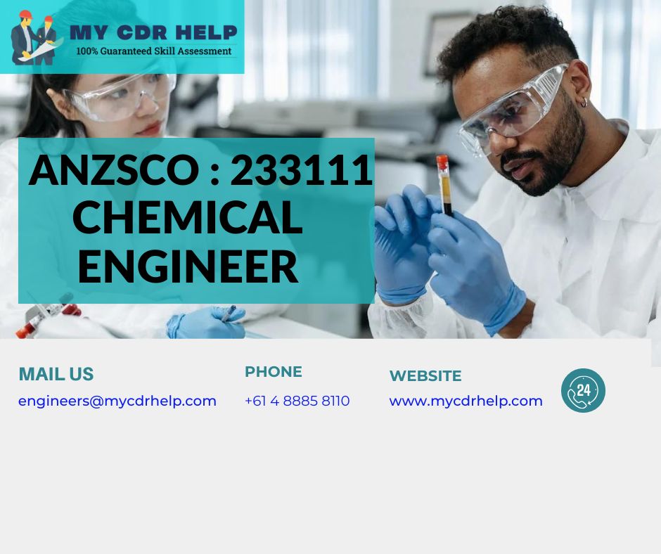my_cdr_help's tweet image. Chemical Engineer CDR Report Help and EA Approved Samples:
#chemicalengineer #cdrsample #eaapprovedsample #cdrreport #cdrhelp #chemical #engineer #cdrengineers #cdrwritingservices #anzsco233111 #cdr  #cdrhelp #cdrreporthelp  #cdraustralia #cdrreportwriters #CDRwriting