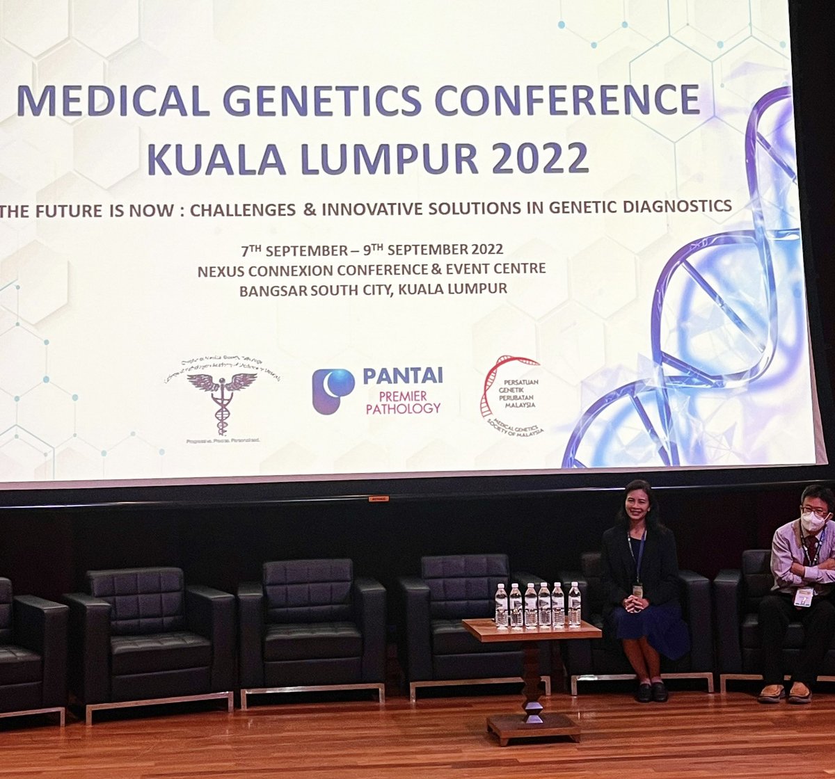 iGene Laboratory presents at this year's Medical Genetics Conference Kuala Lumpur 2022. 

Officiated by Dr. Tahir Aris - Director, Ministry of Health Malaysia More than 20 presented their findings in this conference, including iGene Lab's Dr. Sherry Ho. 

#MGCKL2022 #Genetics