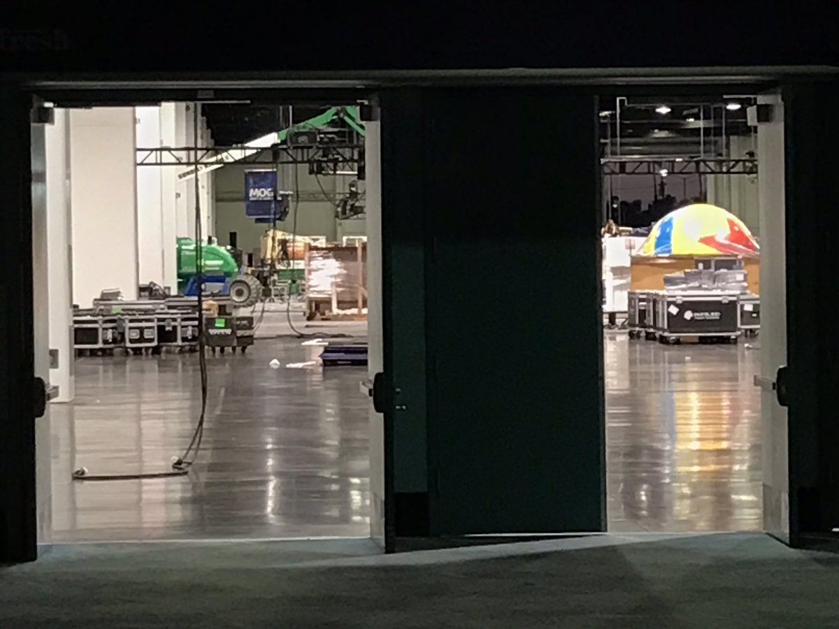 MagicAndWalnut's tweet image. The #D23Expo show floor at the Anaheim Convention Center is being dismantled fast! Here’s what the inside looked like just 24 hours after the event ended: