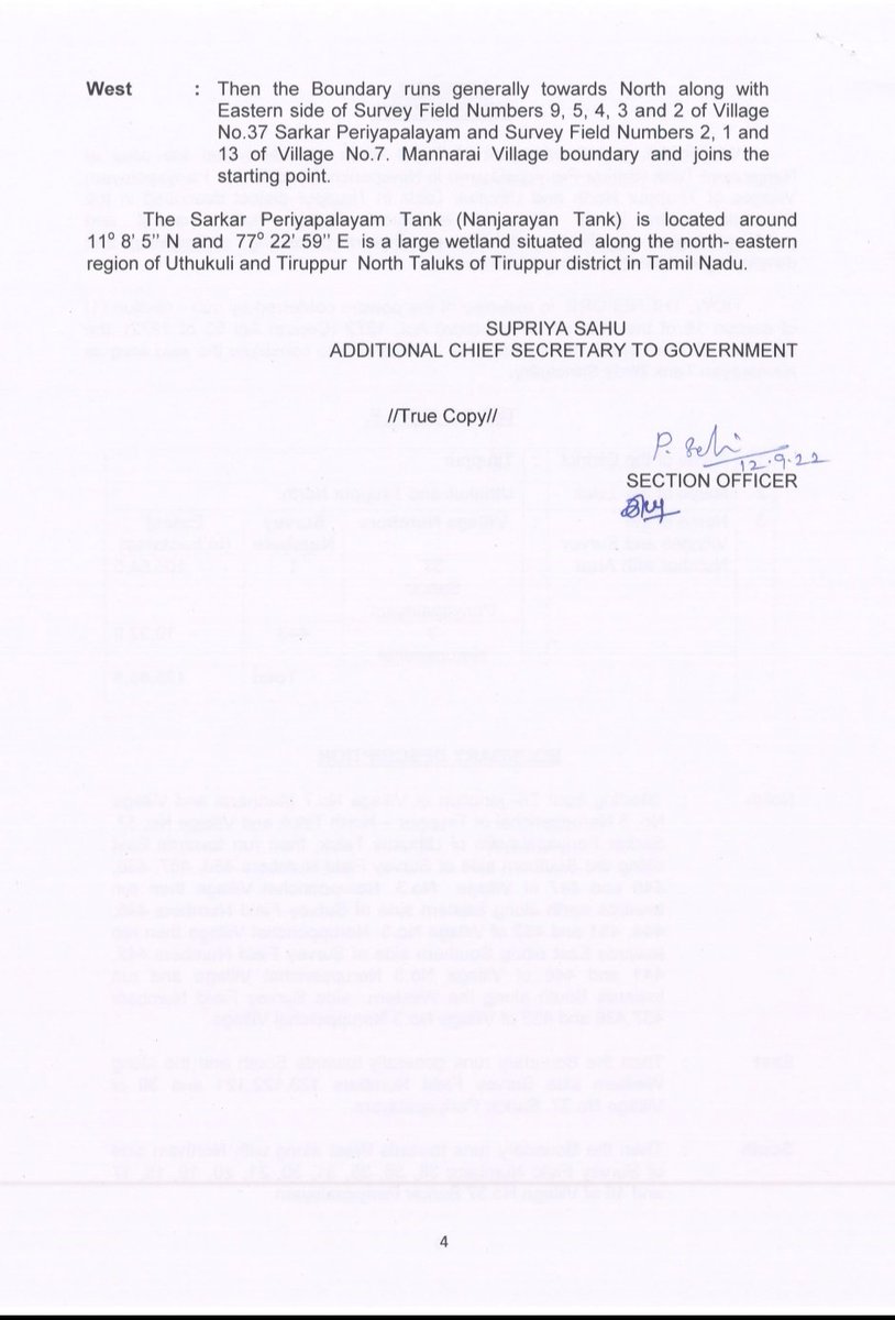 CMOTamilnadu's tweet photo. Happy to announce that the Government has Notified  the 17th Birds Sanctuary of Tamil Nadu at Nanjarayan in Tiruppur District. This fulfills the long pending request of bird lovers from across the State.

- The Honourable Chief Minister @mkstalin https://t.co/lDvDI13qwO