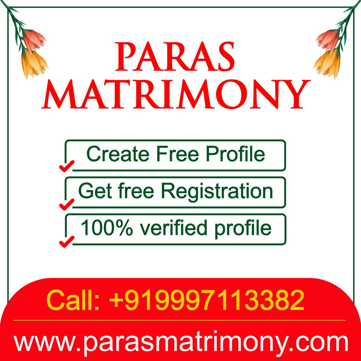 ParasMatrimony4's tweet photo. ONE OF THE MOST PRIMIUM MATRIMONIAL SITE IN INDIA:-
Express Interest: 1000 Times
Direct Messages: 1000 Times
Photo Gallery: 20 Images
Package Info:
Relationship Manager
A Relationship Manager is assigned to understand your expectations and preferences. https://t.co/o7Oc1fdTUp