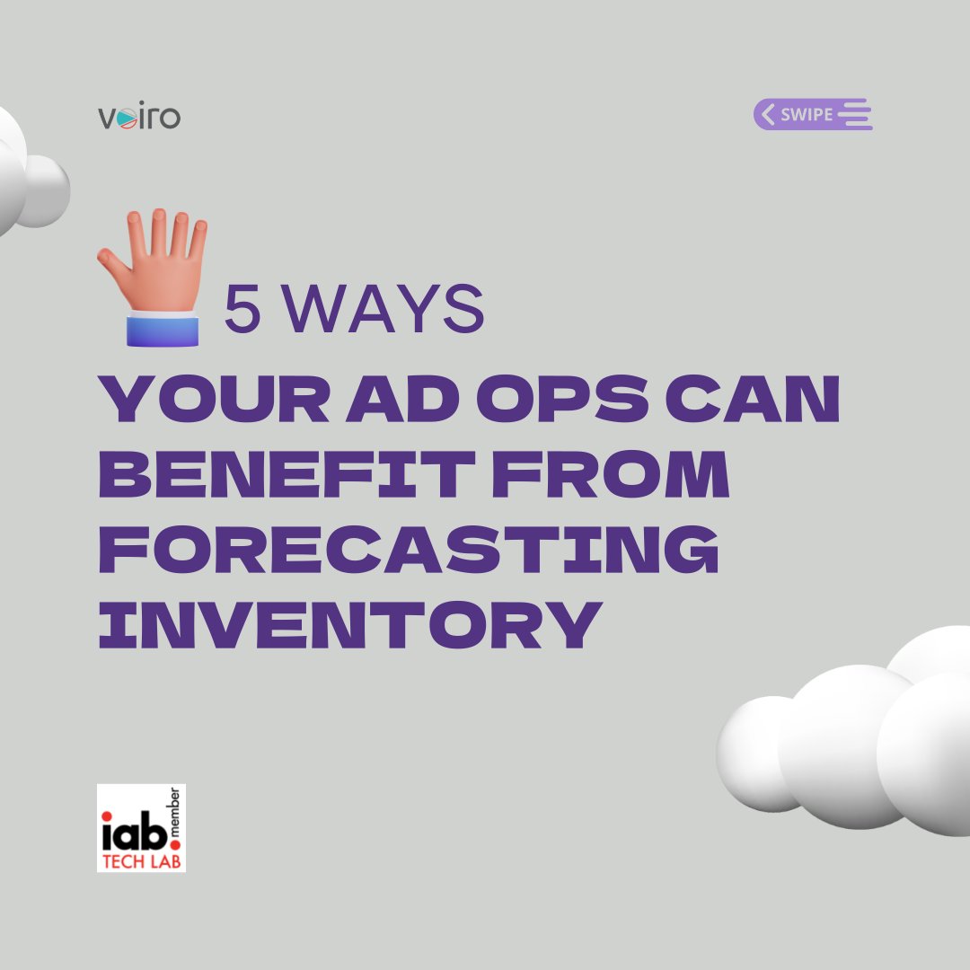 VoiroTech's tweet photo. 1/2 Unused Impressions To Profitability: As a seasoned sales professional or ad ops person, you know the gut can’t always be relied upon – but insights based on data can. 👇

#inventoryforecasting #monetisation https://t.co/xcx5qXe6Do