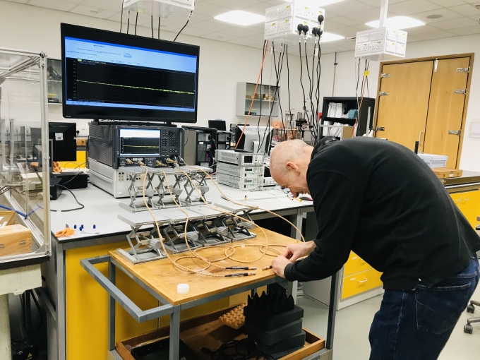 FutureComEMPIR's tweet photo. Osman Sibonjic from the Institute of Metrology of Bosnia and Herzegovina (#IMBiH) has successfully completed a 3 months Research Mobility Grant of the @EURAMET #EMPIR programme at the @NPL working on HF PCB design and testing using a VNA. For more info see https://t.co/XNXPAJv5mp https://t.co/acI3f1Cdqf