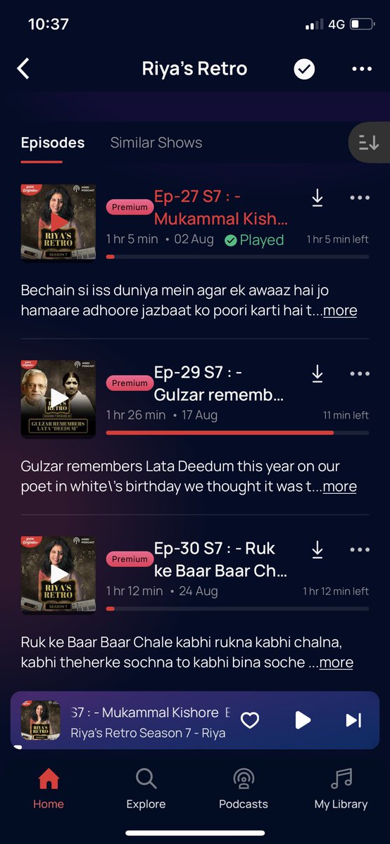 rajeevgoswami's tweet photo. @MsRiyaMukherjee Even bhupinders episode is gone. What’s happening. https://t.co/CZEak3Eb8J