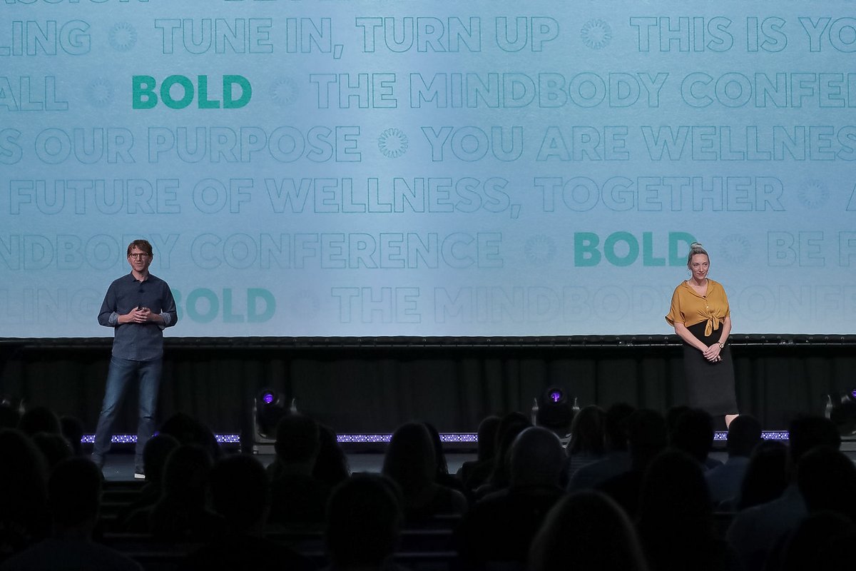 mindbody's tweet photo. Bold mission, even bolder city. Welcome to LA 🌴 #BOLDconference https://t.co/3oWWghkd5D