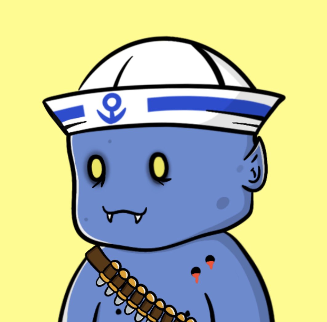 When you believe in people you believe in their projects 👉🏼 just minted a super cool <a href="/oddorcs/">Odd Orcs</a> sailor today