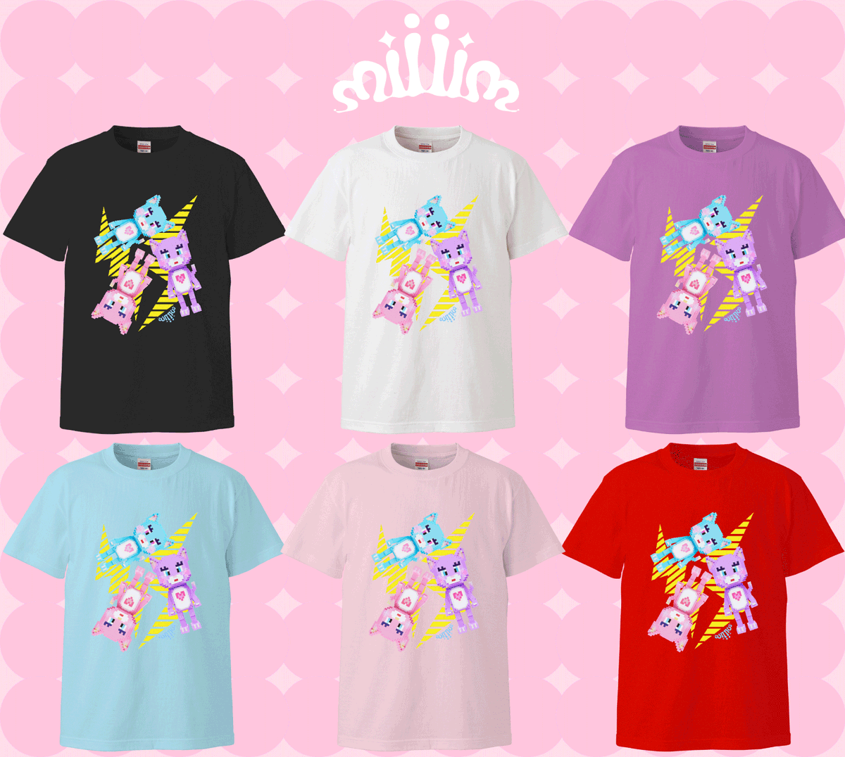 miiiimShop's tweet photo. おはようございます😊😊
~ミームショップの商品紹介~
3匹のcat Tシャツ✨✨
https://t.co/S3OZaj63yV
過ごしやすいのはエアコンの効いた部屋の中だけでした😱😱
外はまだ暑いですね😳
暑さ対策忘れないでくださいね🙇🙇♀️
フォロー&RT大歓迎です😋
#Tシャツ #ボクセル #miiiim #かわいい #ukato https://t.co/HzLSiXjoEV