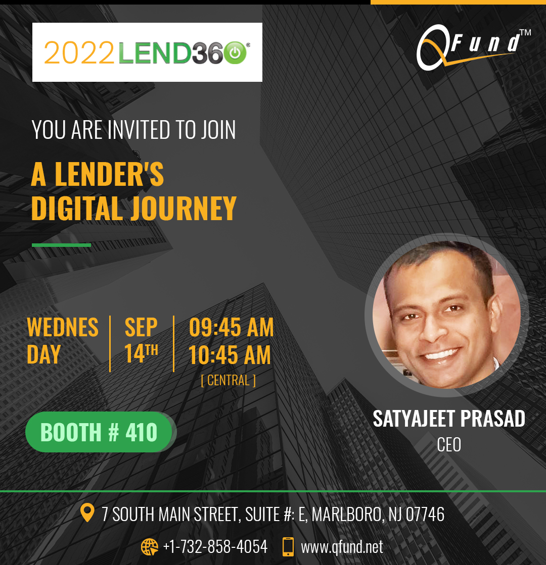 qfunds's tweet photo. Attend our Lender's Digital Journey - at Sep 14th, Wednesday, 09:45 AM to 10:45 AM Central https://t.co/uDqjFlAgai
