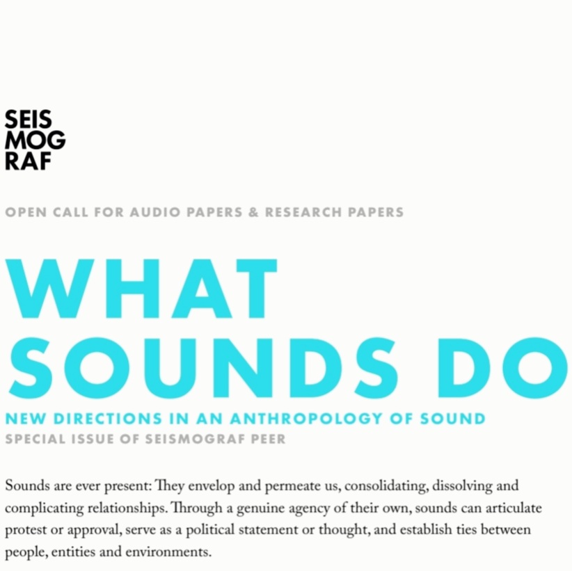 Sound Studies tweet media