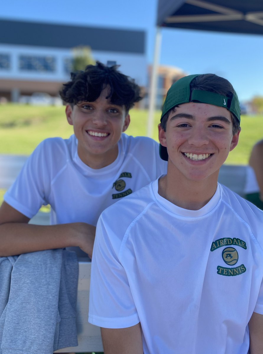 Congrats to our winners over Russellville tonight!! #AiredaleTennis #Only1Airedale