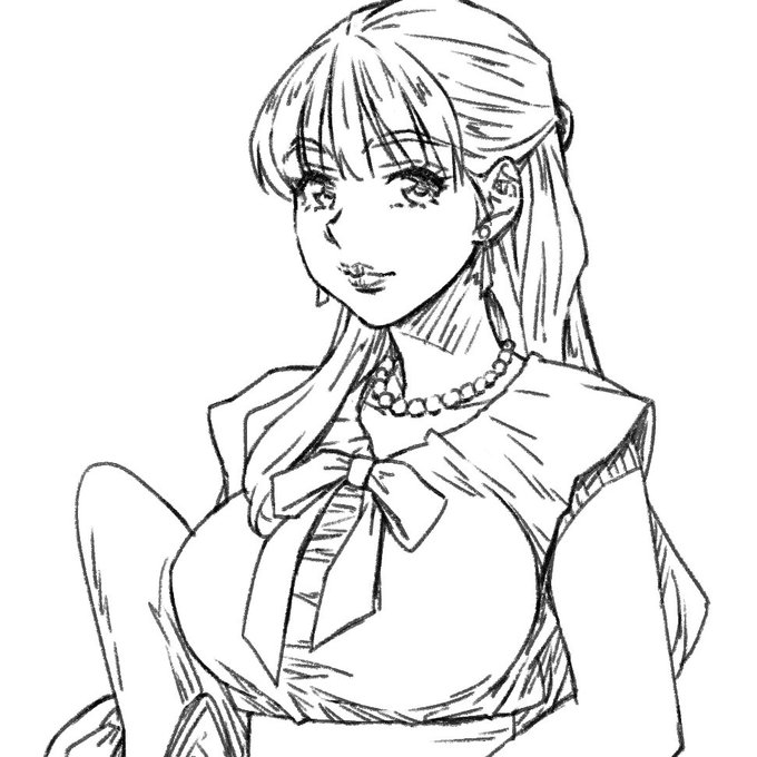 田舎に赴任した先生というプロットのラフを相当数描いてあるんですが、あらためて眺めてたら先生のデザインを直したくなったのでキャラデザイン画を描いてみました 