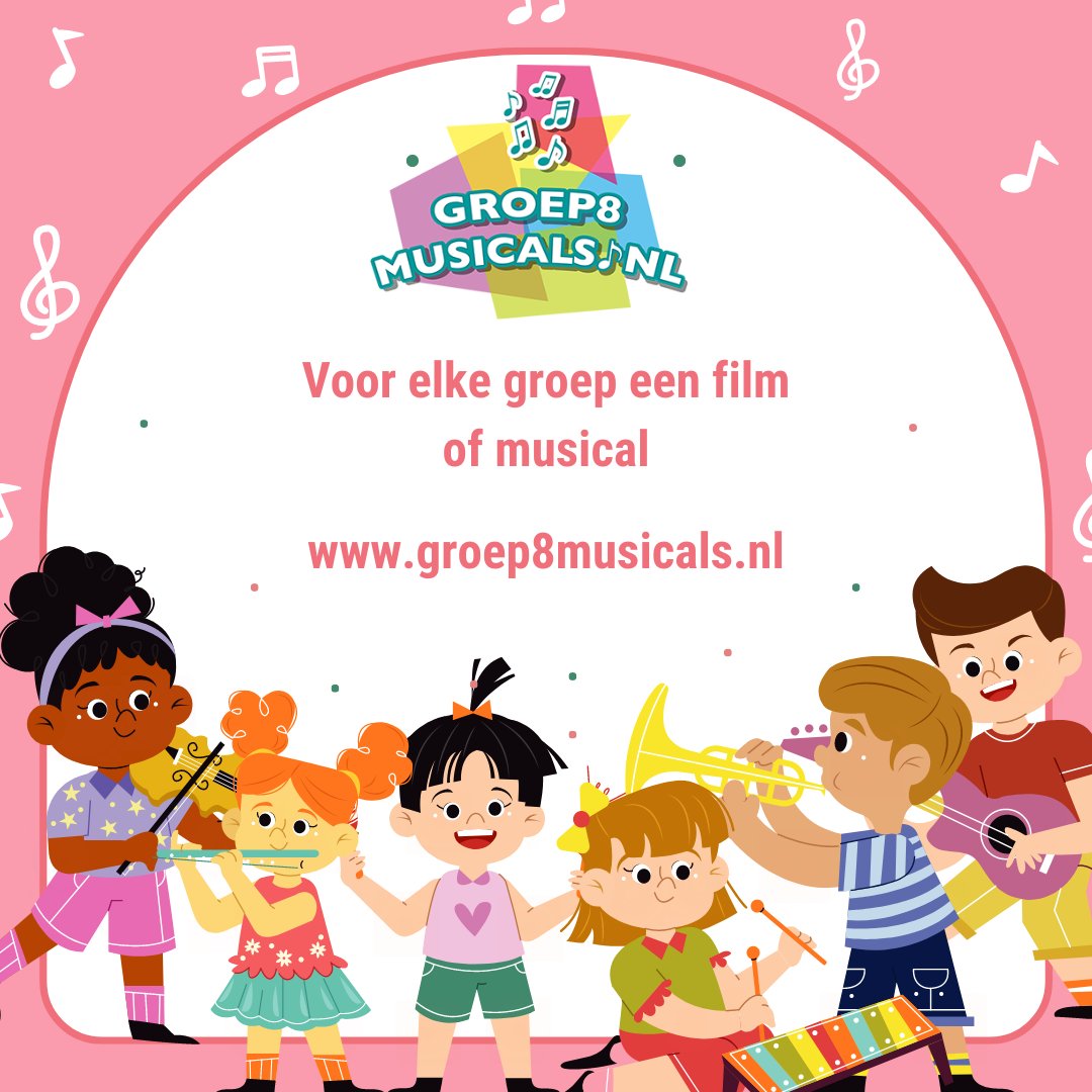 Bij groep8musicals vind je eindmusicals en eindfilms voor kleine groepen (zelfs vanaf 3 leerlingen), 'normale' groepen en hele grote groepen.
groep8musicals.nl
Voor kopers en verkopers!